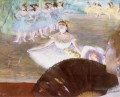 Tänzer mit einem Blumenstrauß 1878 Edgar Degas